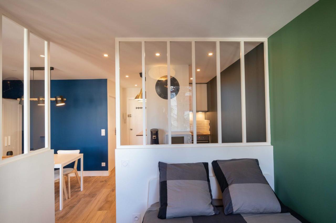 Goxoa - Appartement Au Calme, Centre Ville, Parking - Wifi Hendaye Dış mekan fotoğraf