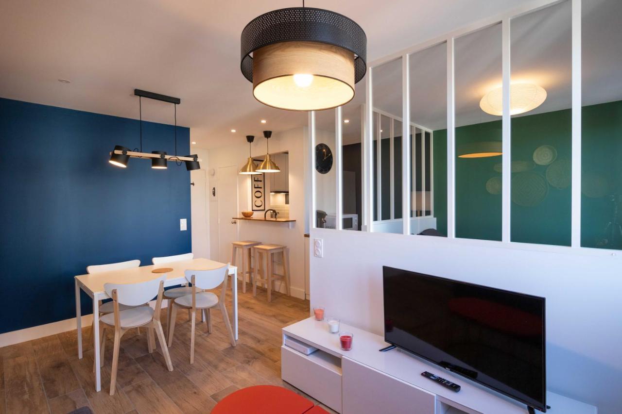 Goxoa - Appartement Au Calme, Centre Ville, Parking - Wifi Hendaye Dış mekan fotoğraf